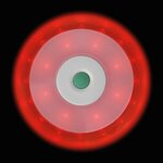Disco di avvertimento 16+8LED arancione