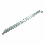 Picchetto per tenda 40cm in metallo rigato 2 pezzi in sacchetto di plastica