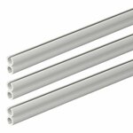Binario tenda doppia 80 cm - set da 3 pezzi