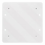 Pannello segnaletico in plastica 50 x 50 cm con catarifrangenti