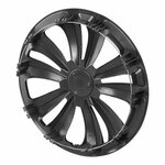 Copricerchi Terra argento nero 13 pollici