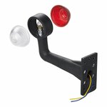Larghezza rosso chiaro bianco 185mm angolato