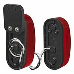 Larghezza luce LED rosso bianco destra