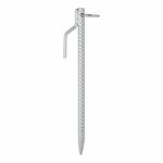 Picchetto da terra 41cm con gancio e anello