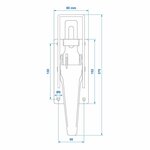 Blocco di tensione Tico 270x80mm