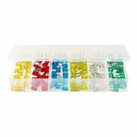 Mini fusibili a lama assortiti 120 pezzi in scatola di plastica