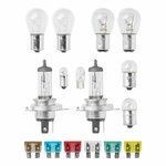 Set lampadine di ricambio H4 16 pezzi