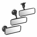 Specchietto retrovisore 164 x 55 mm con braccio flessibile 4 cm e ventosa