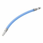 Raccordo flessibile 25 cm blu