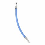 Raccordo flessibile 25 cm blu