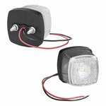 Lampada di segnalazione 9-30V bianco 61 x 61 mm LED