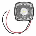 Lampada di segnalazione 9-30V bianco 61 x 61 mm LED