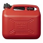 Tanica 10L plastica rossa omologata UN