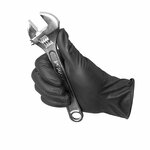 Guanti in nitrile Gripp-It XL neri dispenser box da 50 pezzi