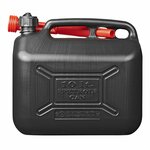 Tanica 10L plastica nera omologata UN