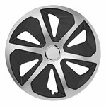 Copriruota Roco argento nero 14 pollici