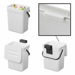 Pattumiera con coperchio 3L per roulotte camper