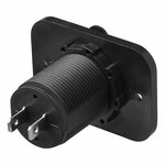 Scatola da incasso USB doppia tipo A 3100mA 12V 24V