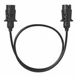 Cavo prolunga 1M con 2x spina 7 poli PVC