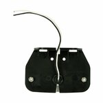 Luce di posizione laterale 10-30V arancione 110x45mm LED con supporto