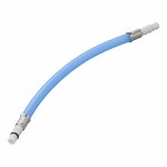 Raccordo flessibile 25 cm blu in polybag