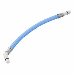 Raccordo flessibile 25 cm blu 45 tulle in polybag
