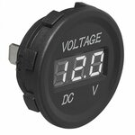 Voltmetro digitale da incasso 6-30V