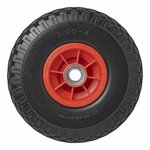 Cerchione anteriore in plastica con pneumatico PU 260x85mm
