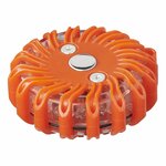 Disco di avvertimento 16LED arancione