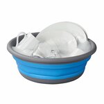 Bacinella tonda pieghevole da 9 litri