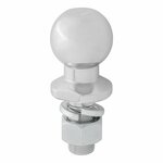 Gancio di traino a sfera dritto M22 x 50mm