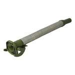 Beccuccio erogatore flessibile in metallo per benzina 20mm