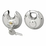Lucchetto a disco 70mm 2 pezzi con chiave uguale