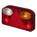 Fanale posteriore 6 funzioni 237x137mm destro