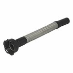 Beccuccio travaso flessibile in metallo adatto per gasolio 25 mm (art. 530090 - 530091 - 530092)