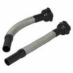 Beccuccio travaso flessibile in metallo adatto per gasolio 25 mm (art. 530090 - 530091 - 530092)