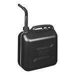 Tanica 20L plastica nera omologata UN