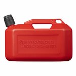 Tanica 10L plastica rossa omologata UN (modello basso)