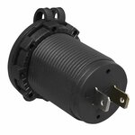Scatola da incasso USB doppia tipo A 2x2100mA 12V 24V