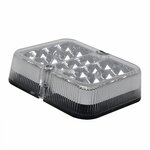 Luce di retromarcia 100x81mm 19LED