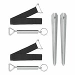 Set di cinghie antitempesta 2x 3 5 m