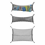 Rete portabagagli elastica 80x50cm con ganci in plastica NS-3