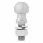 Gancio di traino a sfera dritto M24 x 55mm omologato tipo E