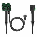 Picchetto da giardino Schuko 2x2M 3x2 5mm²