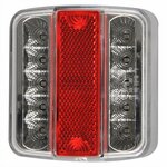Fanale posteriore 4 funzioni 98x105mm 14LED con EC 5 pin