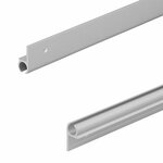 Binario per tenda in alluminio 180 250 x 2 6 cm x12 pezzi