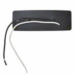 Lampada di segnalazione 12 24V bianco 110x40mm LED