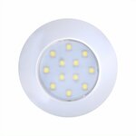 Plafoniera da superficie 12 led 12V 240lm dia 75x18mm