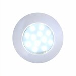 Plafoniera da superficie 12 led 12V 240lm dia 75x18mm