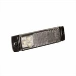 Lampada di segnalazione 12 24V bianco 126x30mm LED